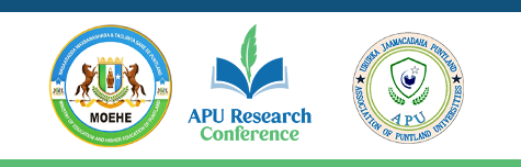 1ST APU RESEARCH CONFERENCE